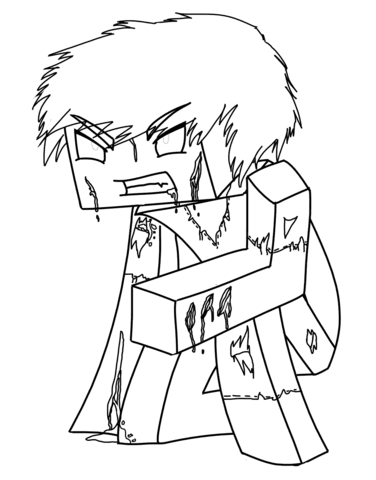 Herobrine minecraft coloring book Herobrine minecraft coloring book